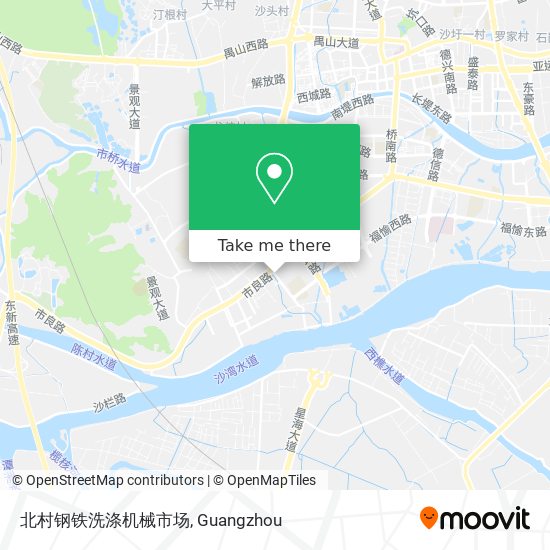 北村钢铁洗涤机械市场 map