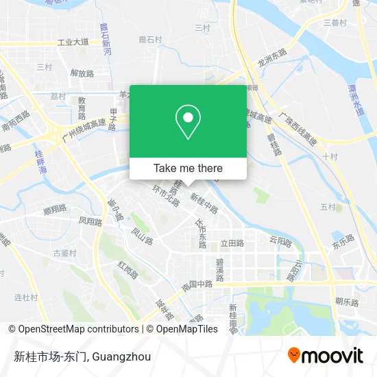 新桂市场-东门 map