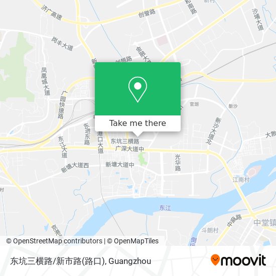 东坑三横路/新市路(路口) map