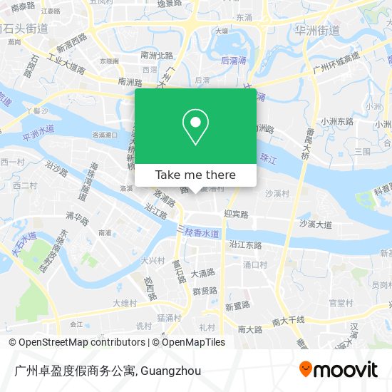 广州卓盈度假商务公寓 map