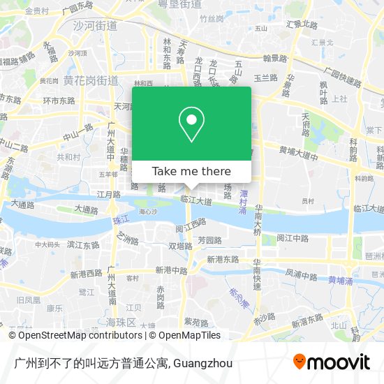 广州到不了的叫远方普通公寓 map