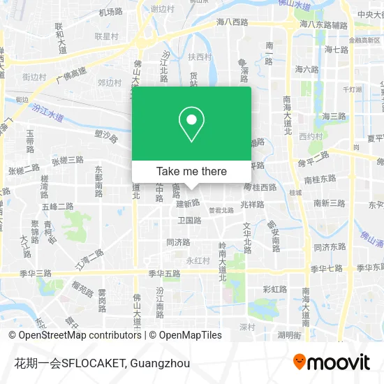 花期一会SFLOCAKET map