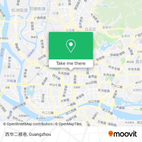 西华二横巷 map