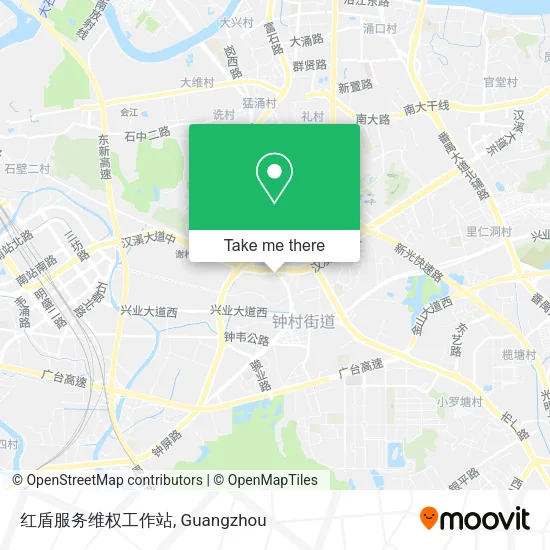 红盾服务维权工作站 map