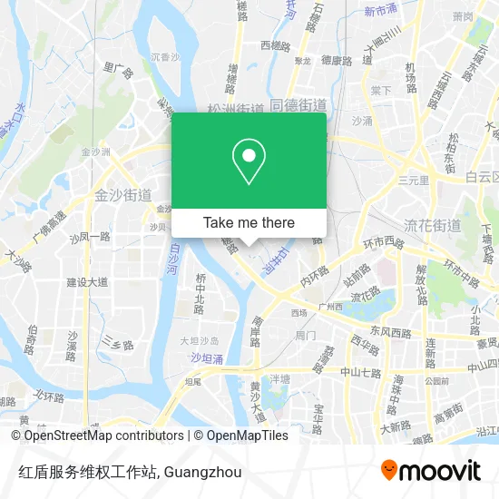 红盾服务维权工作站 map