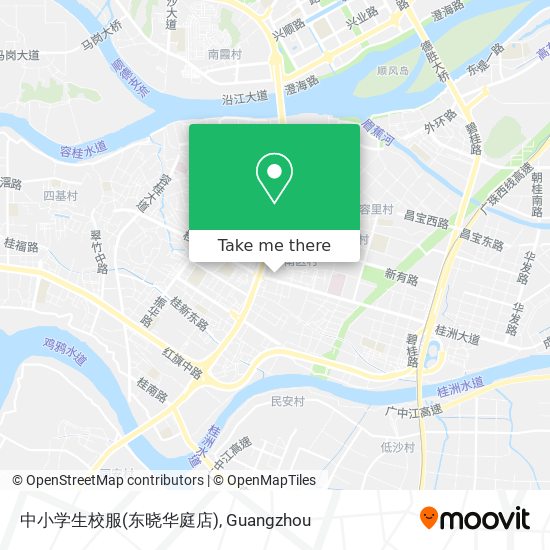 中小学生校服(东晓华庭店) map
