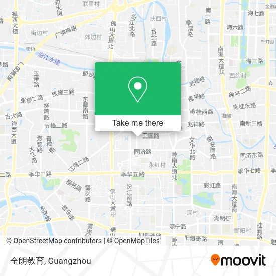 全朗教育 map