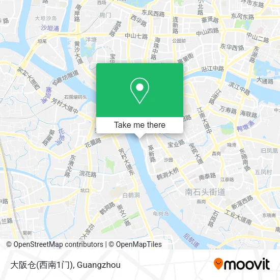 大阪仓(西南1门) map