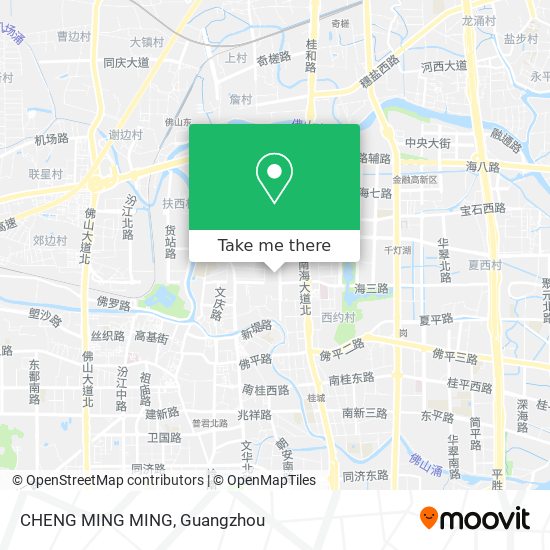 CHENG MING MING map