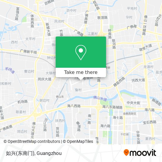如兴(东南门) map