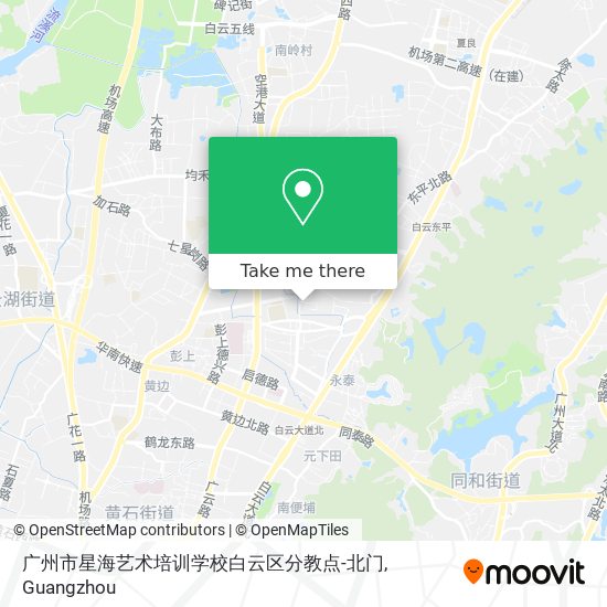 广州市星海艺术培训学校白云区分教点-北门 map