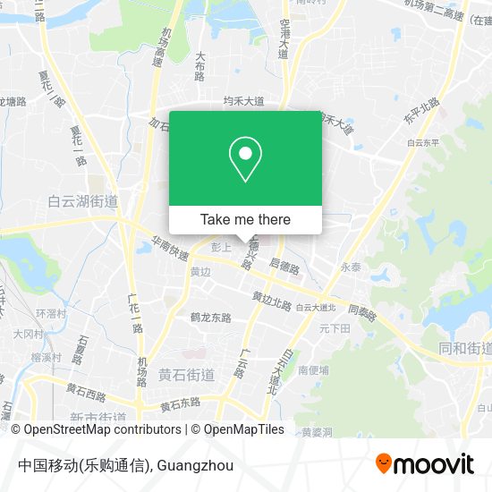 中国移动(乐购通信) map