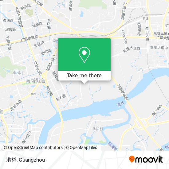 港桥 map