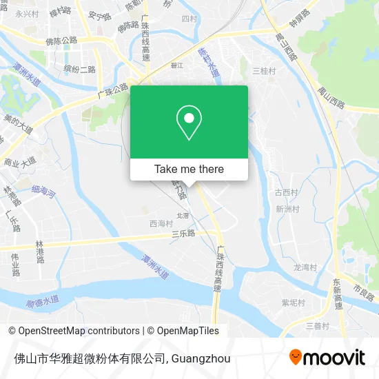 佛山市华雅超微粉体有限公司 map