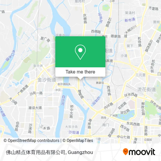 佛山精点体育用品有限公司 map