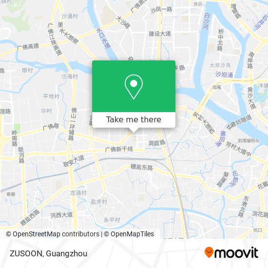 ZUSOON map