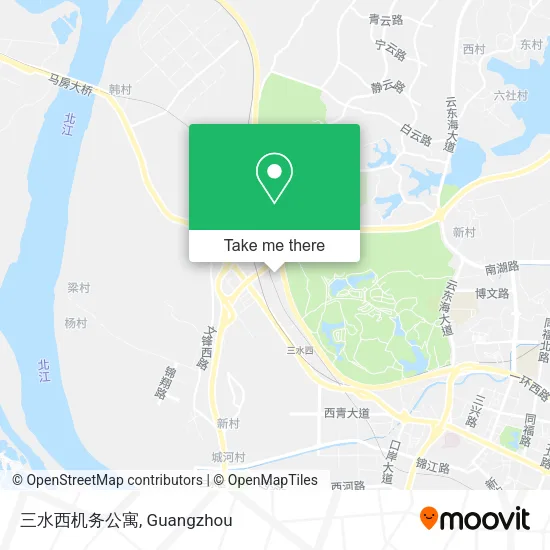 三水西机务公寓 map