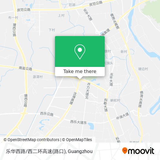 乐华西路/西二环高速(路口) map