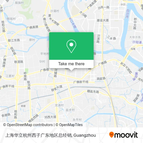 上海华立杭州西子广东地区总经销 map