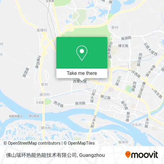 佛山瑞环热能热能技术有限公司 map