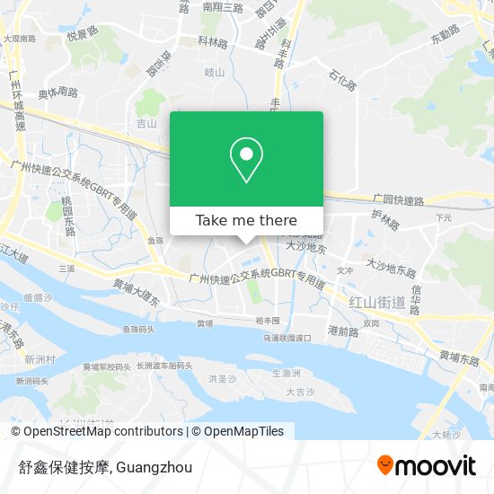 舒鑫保健按摩 map