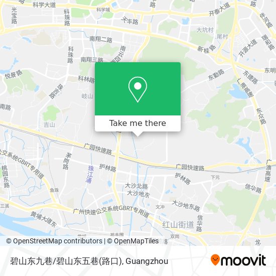 碧山东九巷/碧山东五巷(路口) map
