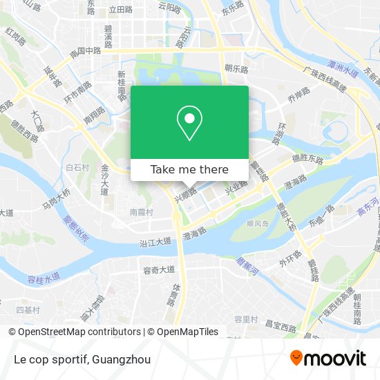 Le cop sportif map