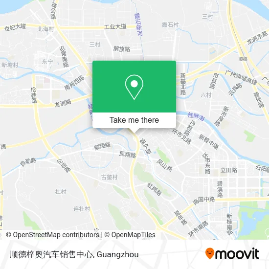 顺德梓奥汽车销售中心 map