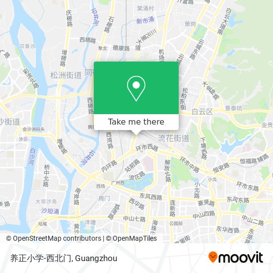 养正小学-西北门 map