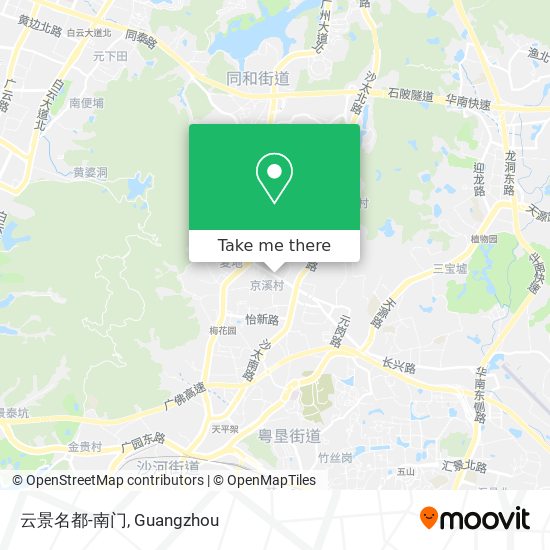 云景名都-南门 map