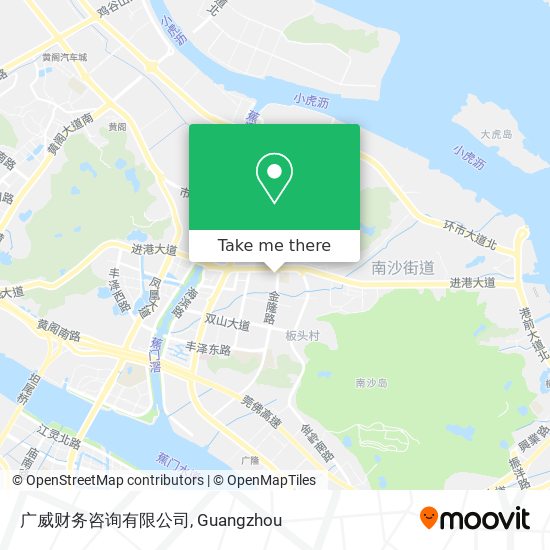 广威财务咨询有限公司 map