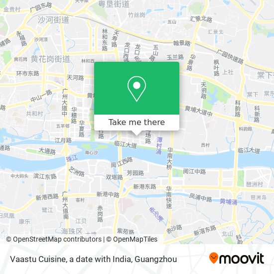 Vaastu Cuisine, a date with India map