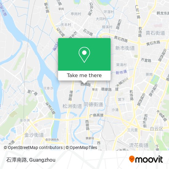 石潭南路 map