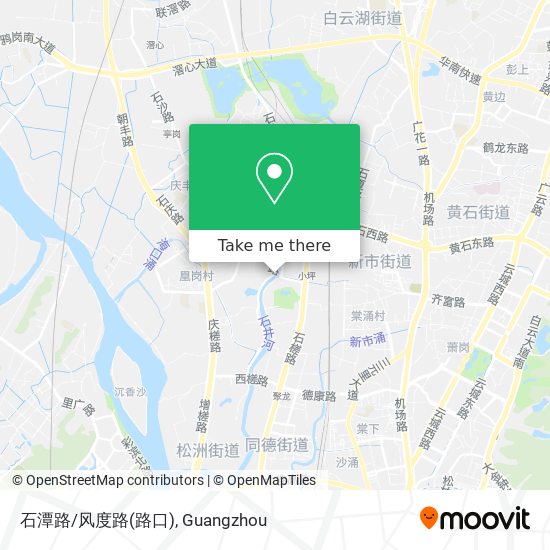 石潭路/风度路(路口) map