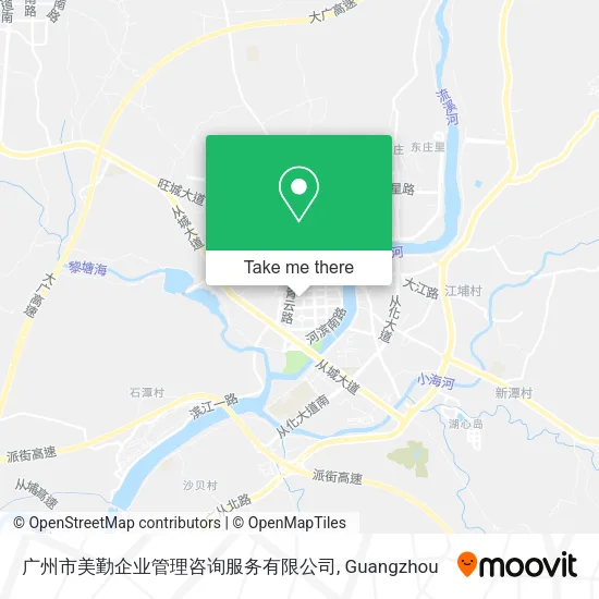 广州市美勤企业管理咨询服务有限公司 map