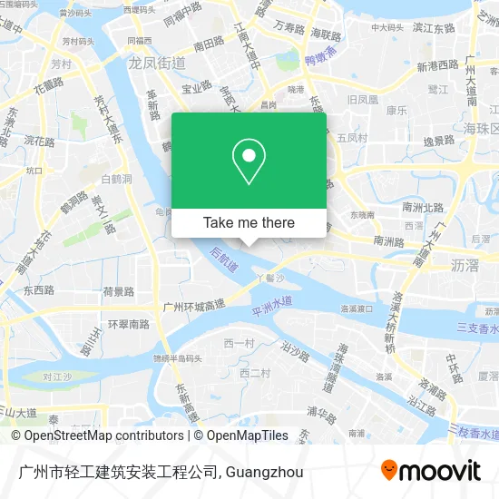 广州市轻工建筑安装工程公司 map