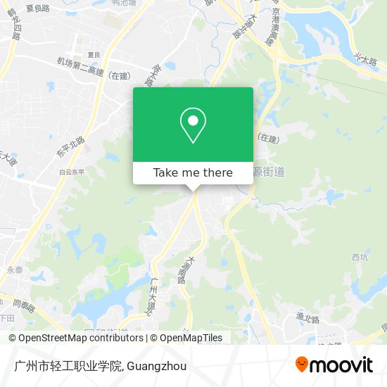 广州市轻工职业学院 map