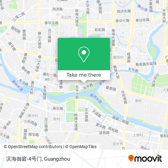 滨海御庭-4号门 map