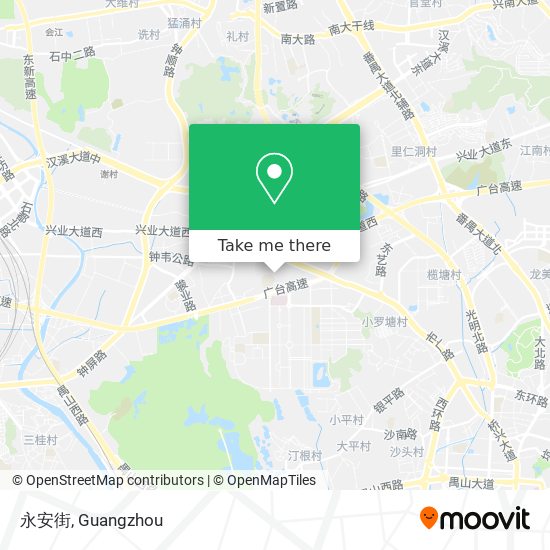 永安街 map