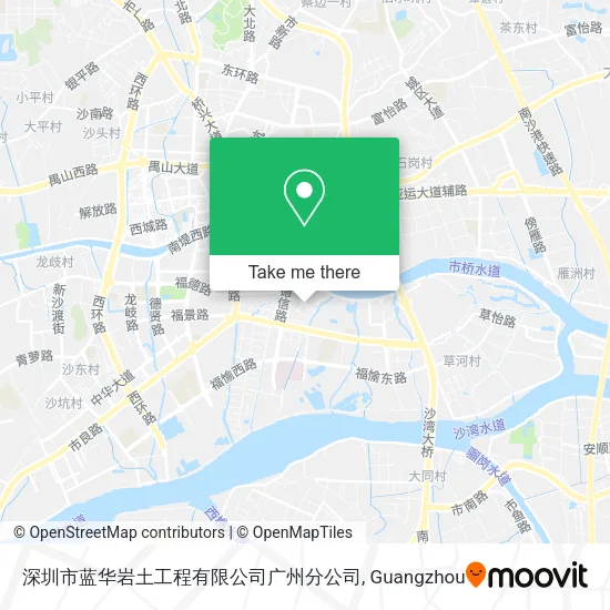 深圳市蓝华岩土工程有限公司广州分公司 map