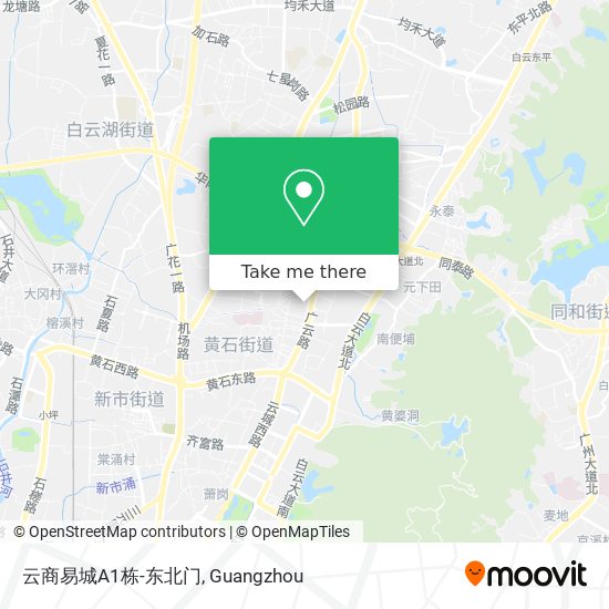 云商易城A1栋-东北门 map
