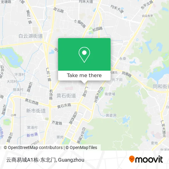 云商易城A1栋-东北门 map