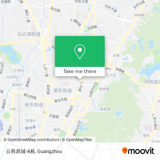 云商易城-A栋 map