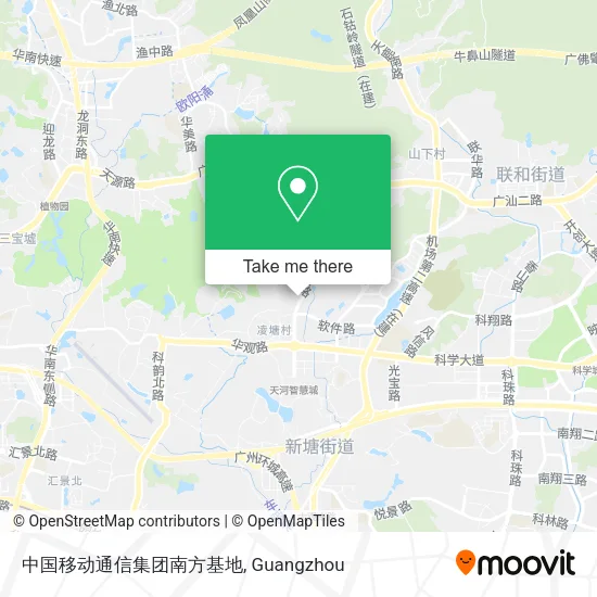 中国移动通信集团南方基地 map