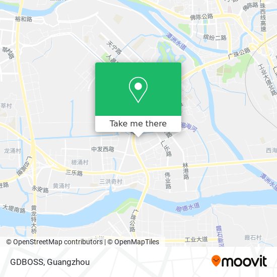 GDBOSS map