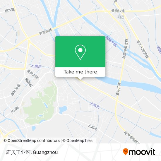 庙贝工业区 map
