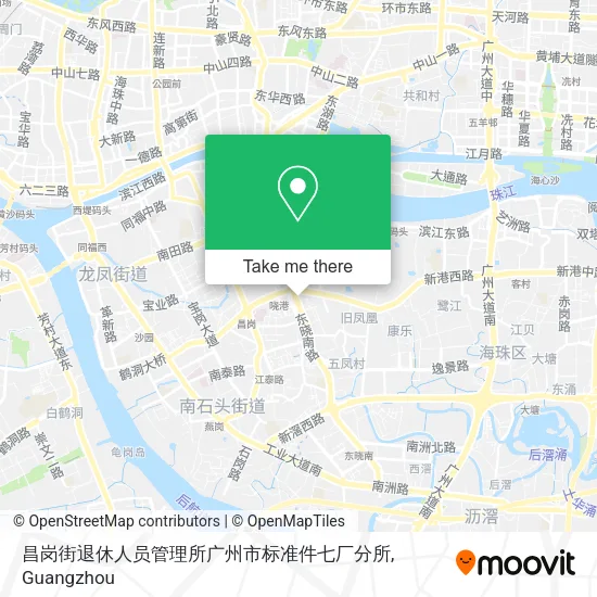 昌岗街退休人员管理所广州市标准件七厂分所 map