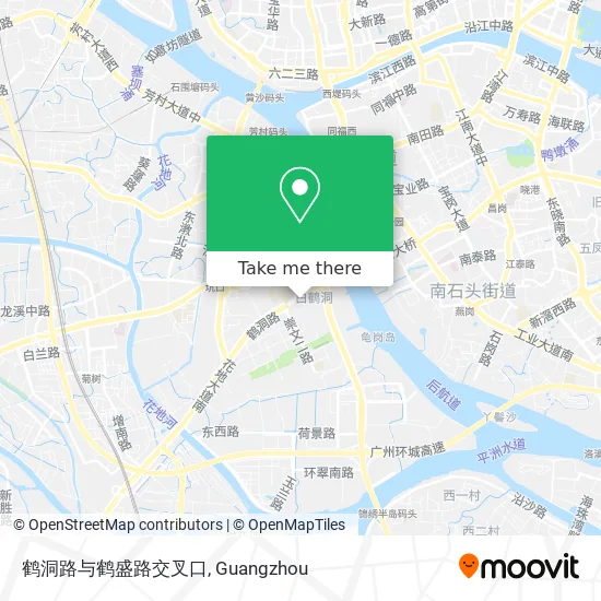 鹤洞路与鹤盛路交叉口 map