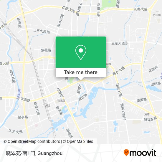 晓翠苑-南1门 map