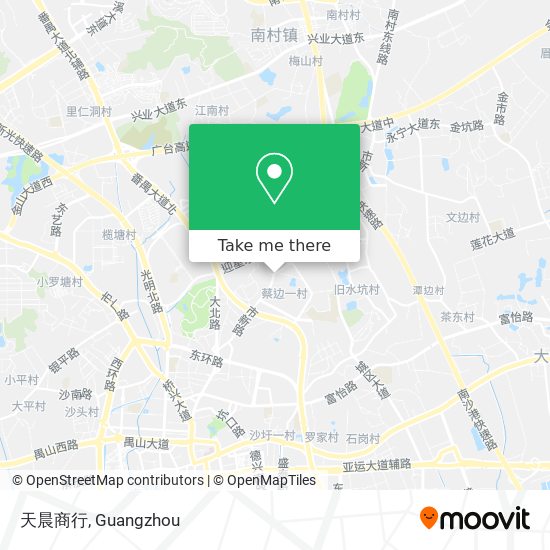 天晨商行 map